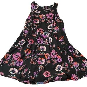 Floral Sleeveless Dress 1X